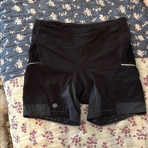 Athleta Black Bike Shorts